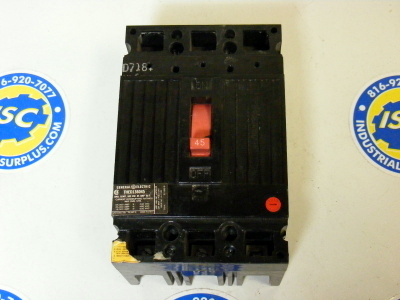<b>General Electric - </b>THED136045 Circuit Breaker BLACK